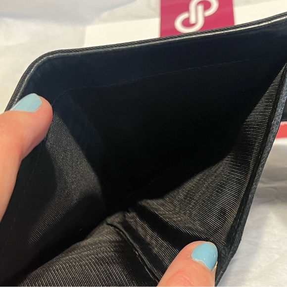 Authentic PRADA BLACK NYLON Trifold WALLET - Picture 8 of 8